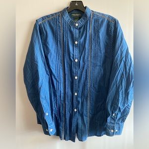 Ralph Lauren Jeans Co Women’s Navy Button Down Shirt Size 6